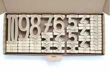 Load image into Gallery viewer, Tower Stacking Numbers 100 numbers - (34 pieces)