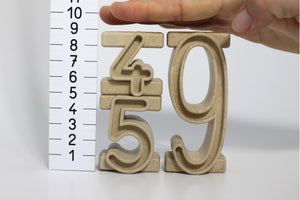 Tower Stacking Numbers 100 numbers - (34 pieces)