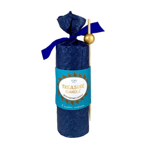 Beeswax Treasure Candle 4"