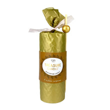 Load image into Gallery viewer, Beeswax Treasure Candle 4&quot;