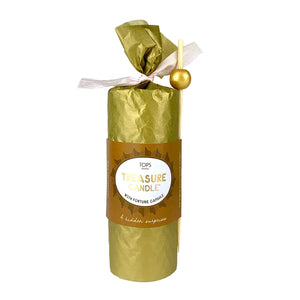 Beeswax Treasure Candle 4"