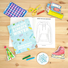 Load image into Gallery viewer, Color, Cut, &amp; Create Winter: Scissor Activity Book For Kids